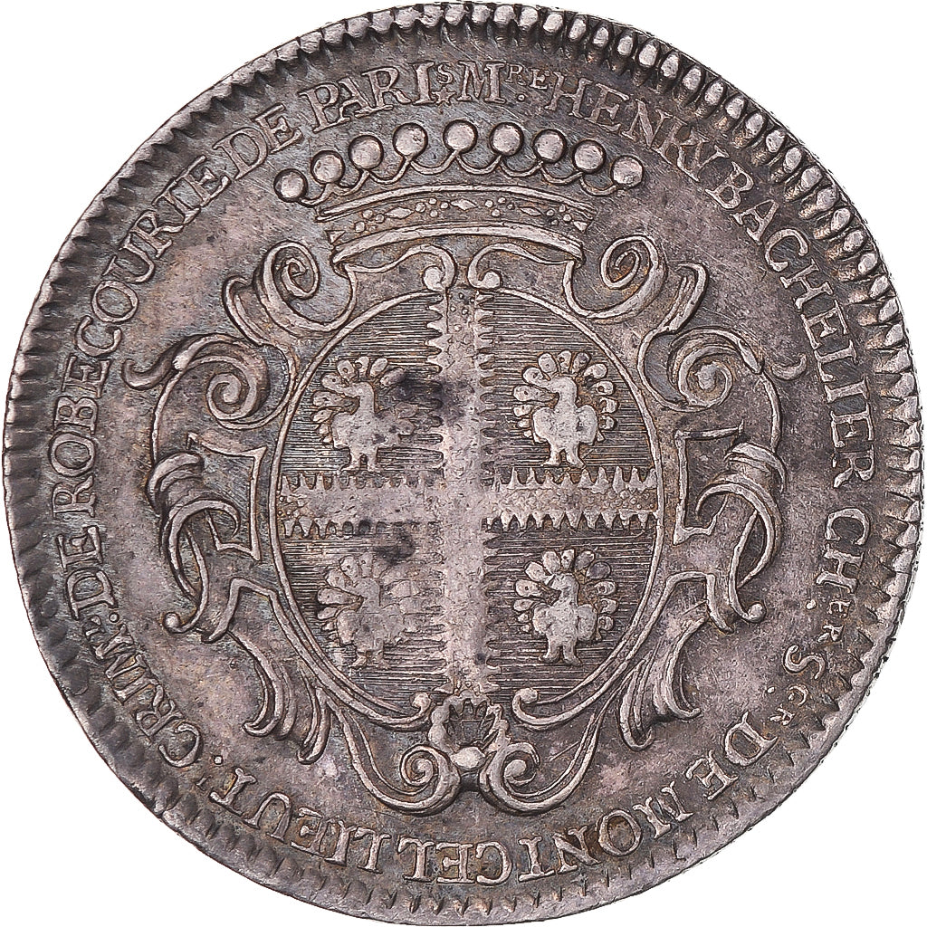 Frankreich, betaalpenning, Henry Bachelier, Lieutenant Criminel au Chatelet