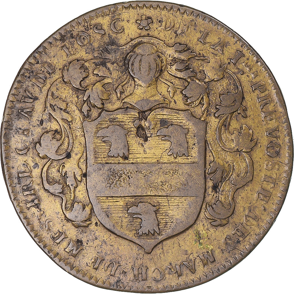 France, Jeton, Île-de-France, Claude Bosc, seigneur d’Ivry-sur-Seine, 1635