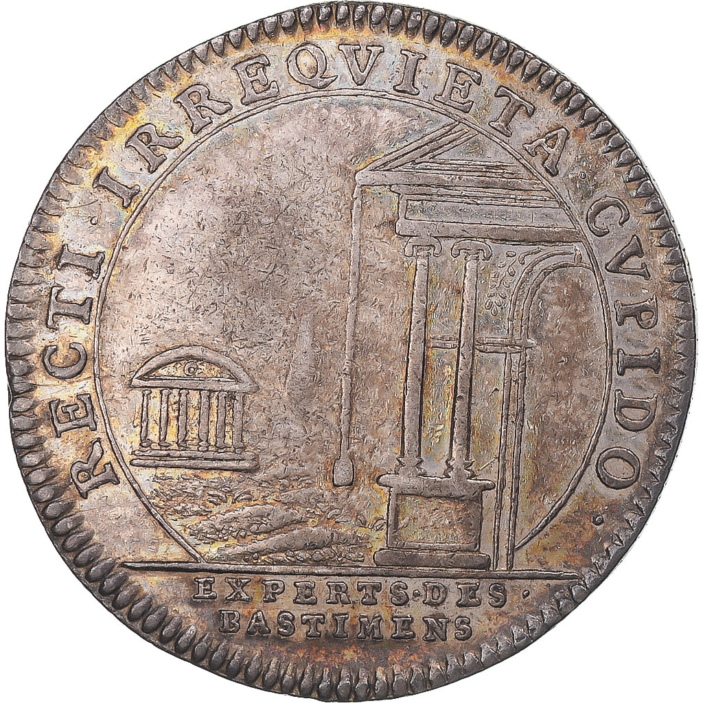 Frankreich, betaalpenning, Administration des Bâtiments du Roi, experts et