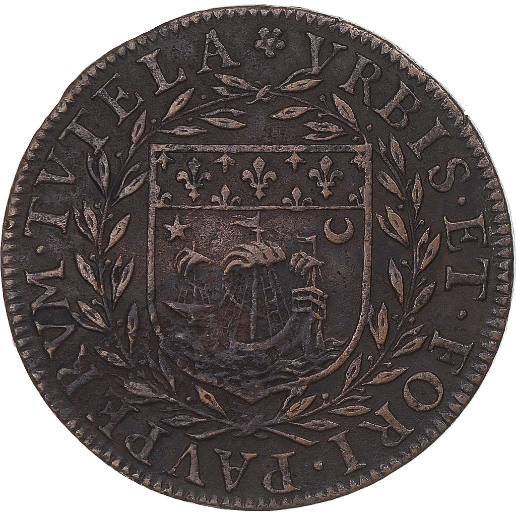 Frankreich, betaalpenning, Pierre Helyot, receveur général des pauvres, 1644