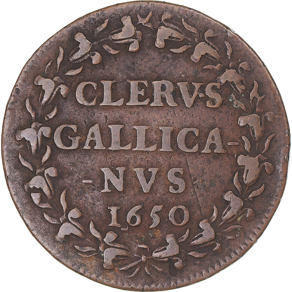 Frankreich, betaalpenning, Assemblée du clergé, 1650, SS, Kupfer