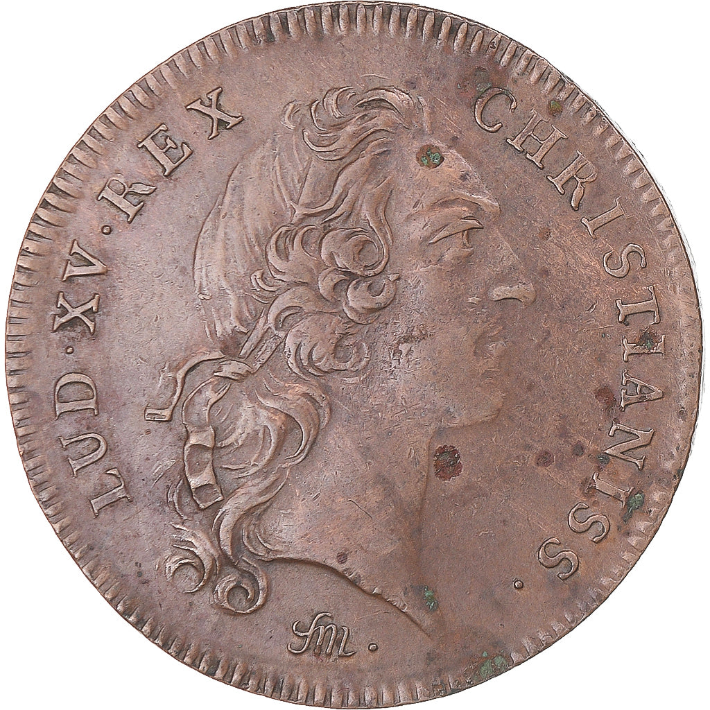 Frankreich, betaalpenning, Louis XV, Huissiers, Commissaires-Priseurs, SS