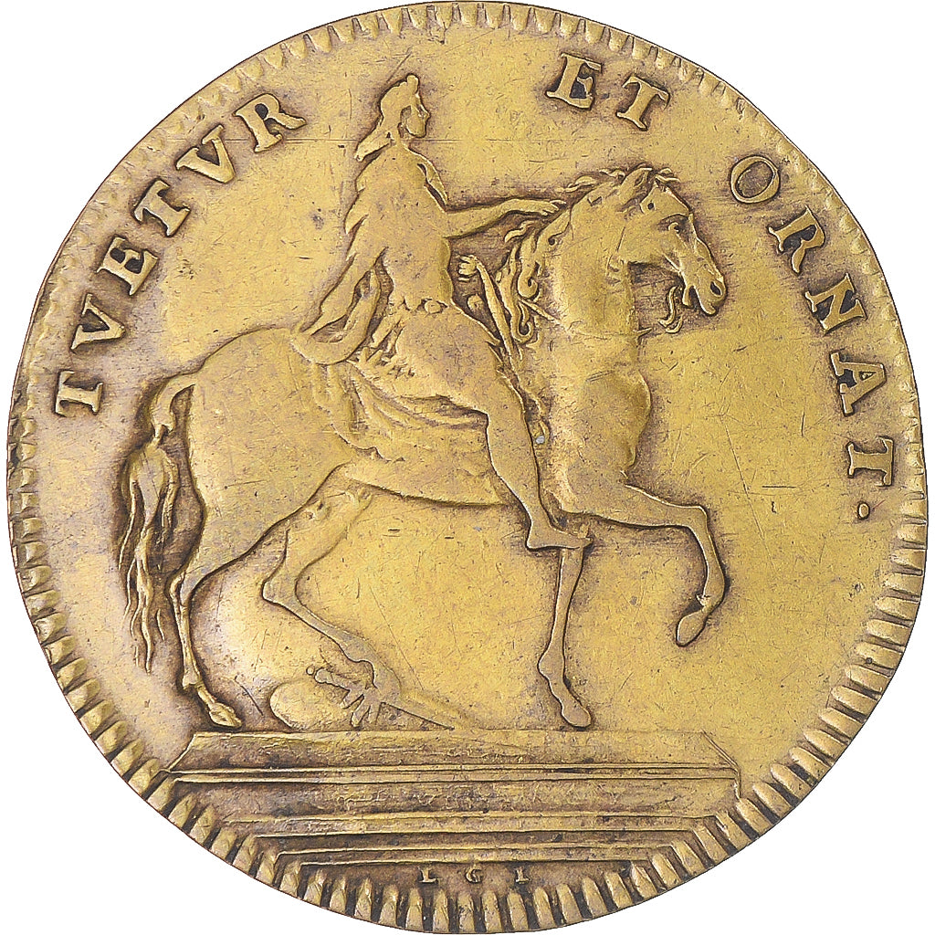 Frankreich, betaalpenning, Louis XIV, Administration Municipale de Paris, S+