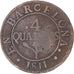 Coin, Spain, BARCELONA, Joseph (Jose) Napolean, 4 Quartos, 1811, Barcelona