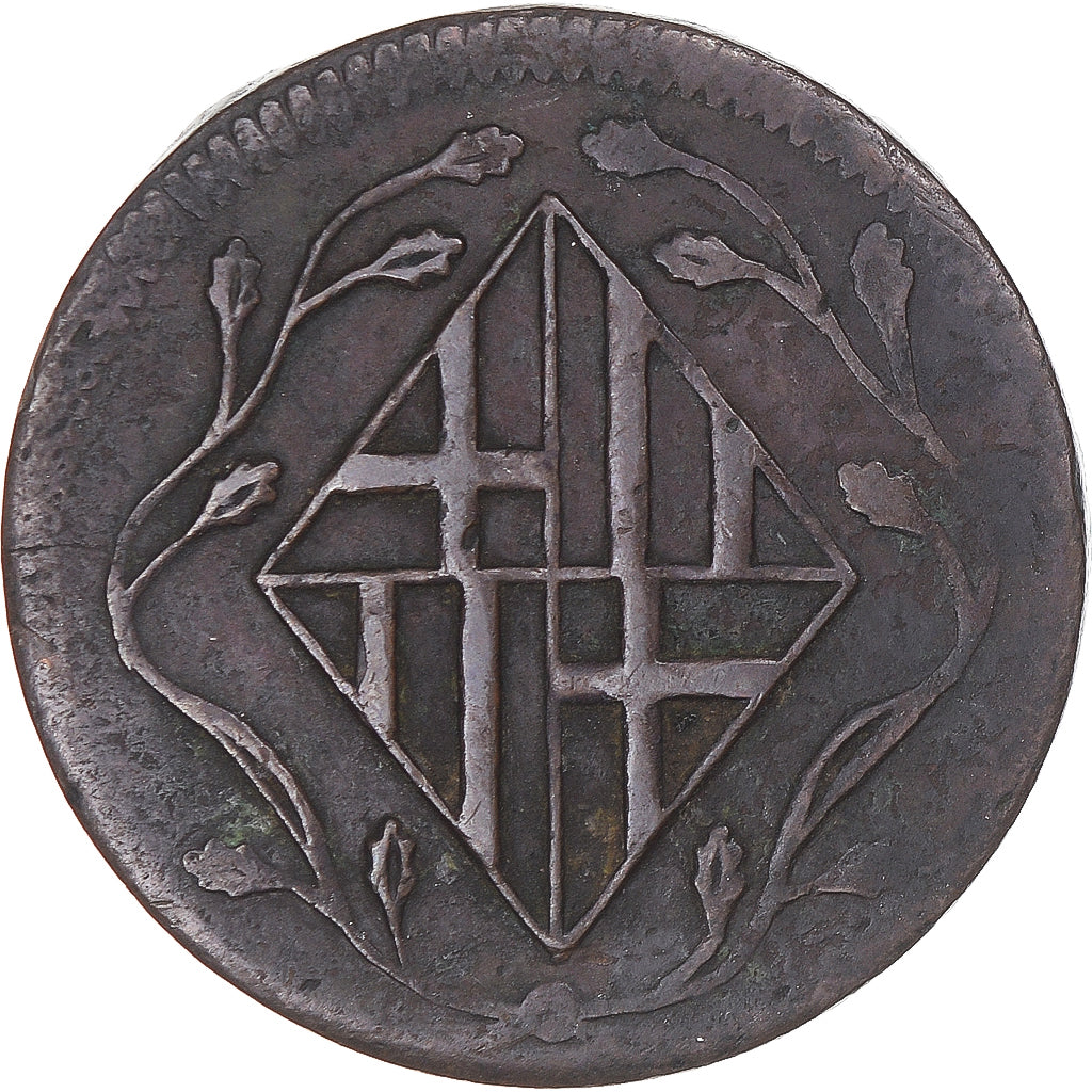 Coin, Spain, BARCELONA, Joseph (Jose) Napolean, 4 Quartos, 1814, Barcelona