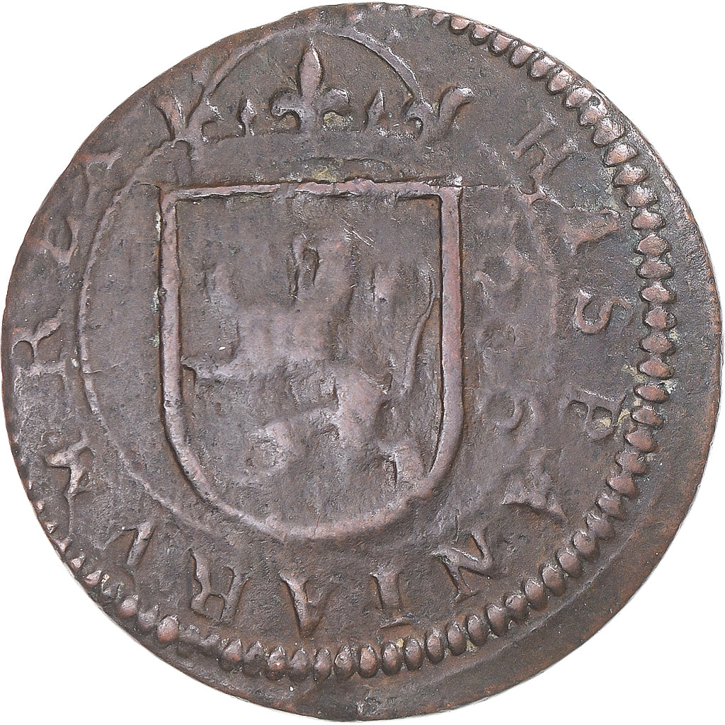 Moeda, Espanha, Philip III, 8 Maravedis, 1606, Segovia, EF(40-45), Cobre, KM:16