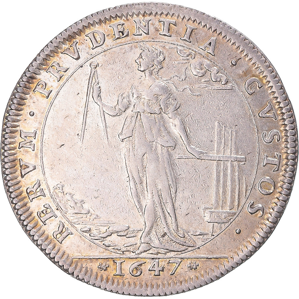 Frankreich, betaalpenning, Ville de Rouen, 1647, SS, Silber, Feuardent:6177