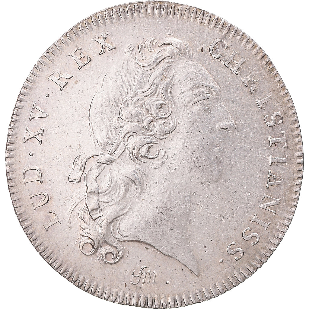 Frankreich, betaalpenning, Louis XV, Monnoyeurs de Rouen, SS+, Silber