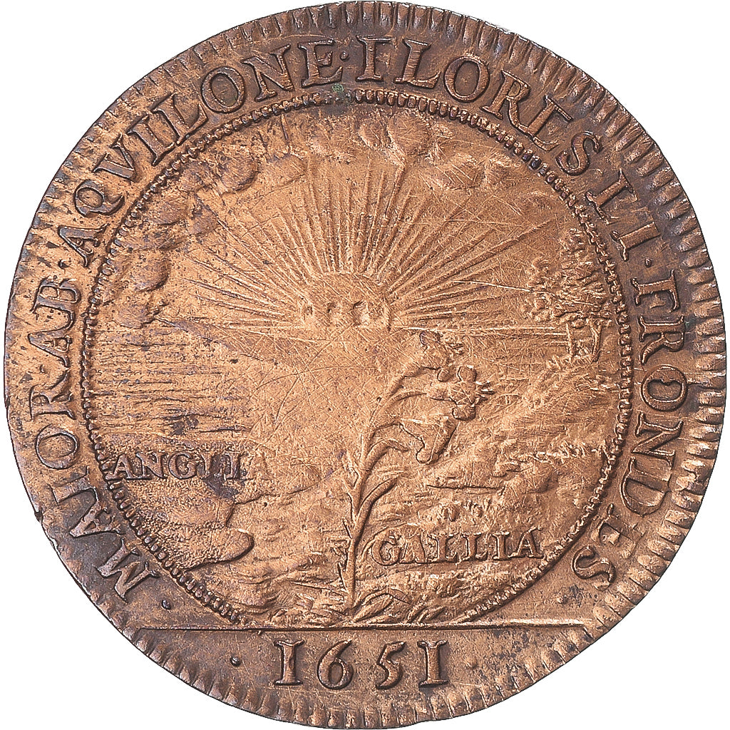 Frankreich, betaalpenning, Louis XIII, Le Pas-de-Calais, 1651, S+, Kupfer