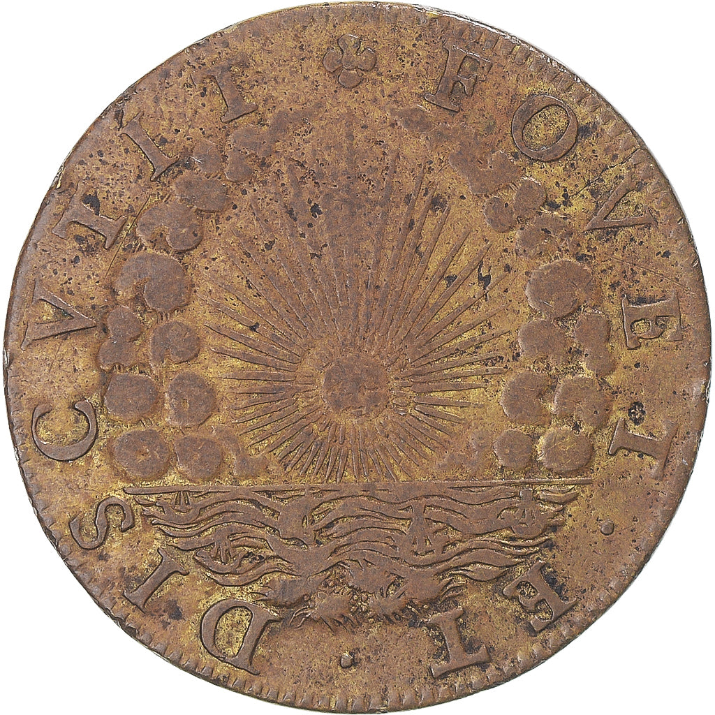 Frankrijk, Token, Perche, François duc d'Alençon, FR+, Tin, Feuardent:6490