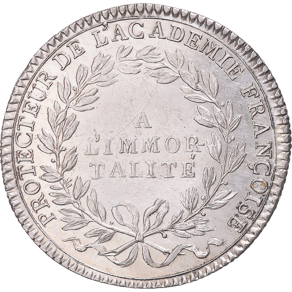 Frankreich, betaalpenning, Louis XV, Académie Française, 1732, VZ, Silber