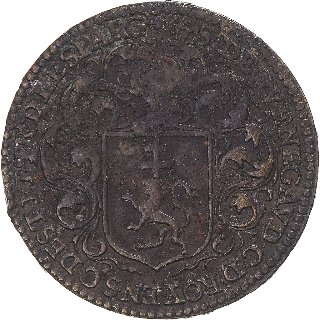 Frankreich, betaalpenning, Île-de-France, Gabriel de Guenegaud et Dame Marie de