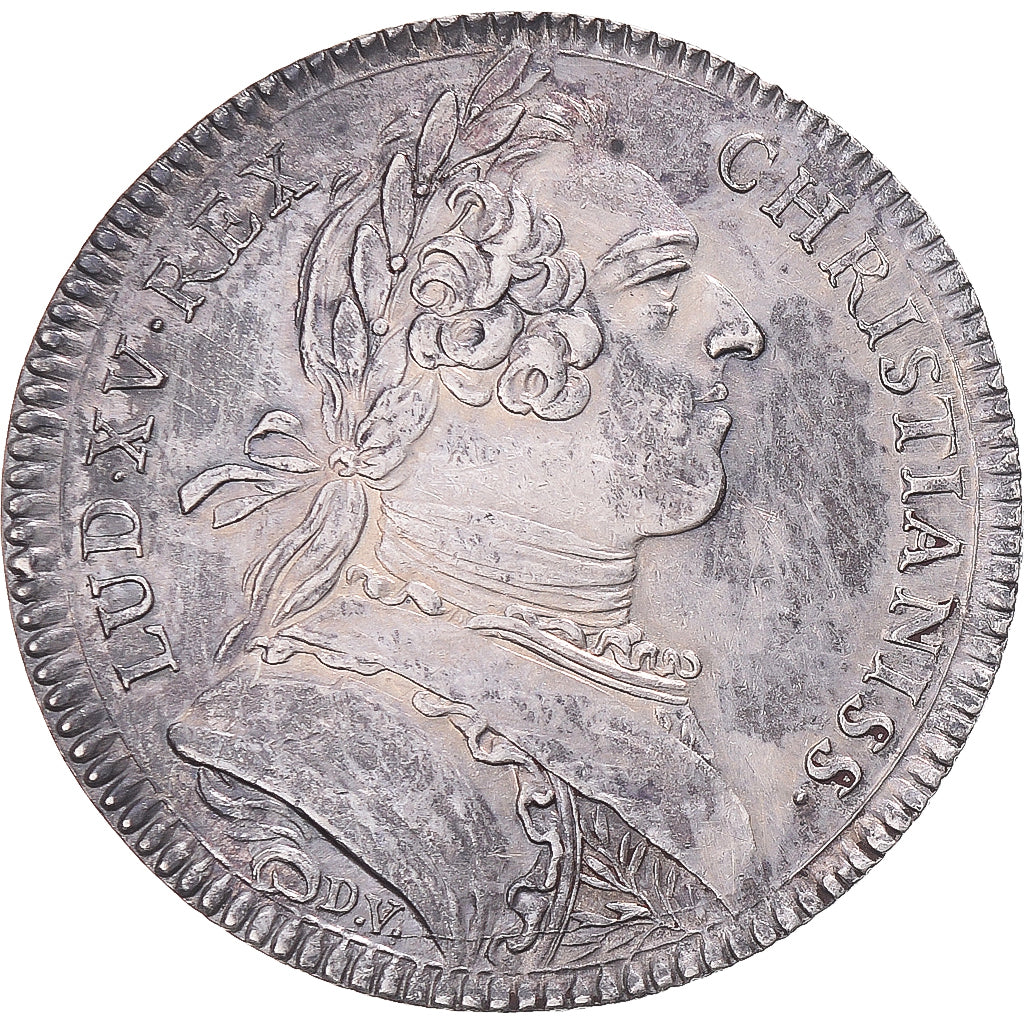 Francia, zeton, Louis XV, La Chambre d’assurance de Rouen, 1743, EBC, Plata
