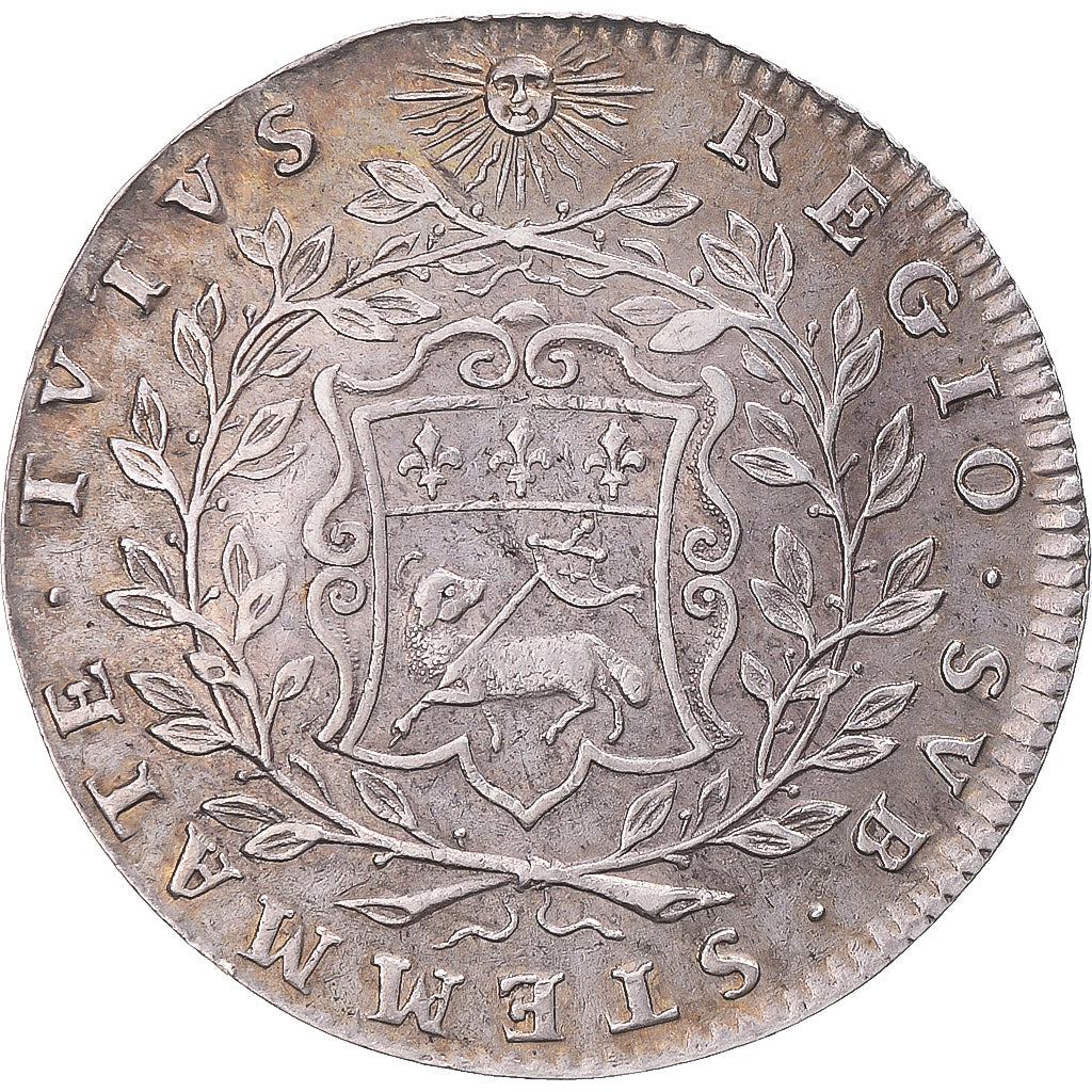 Frankreich, Medaille, Ville de Rouen, 1687, SS, Silber, Feuardent:6193