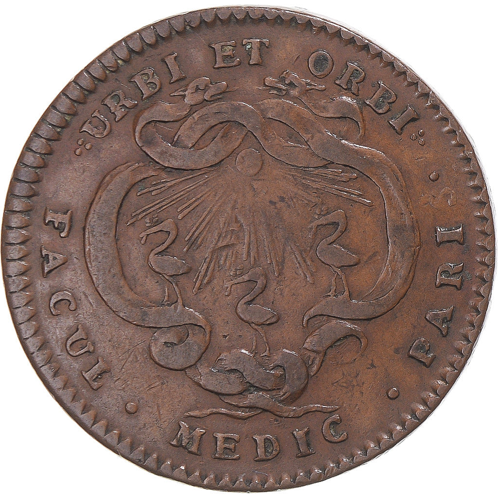 Frankreich, betaalpenning, Jean-Baptiste Boyer, Faculté de Médecine de Paris