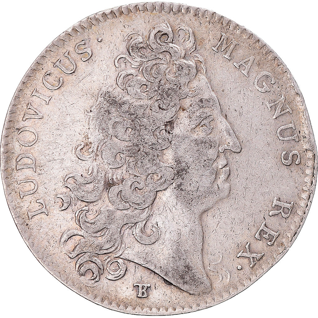 Frankreich, betaalpenning, Louis XIV, Corporation, Maîtres d'armes, 1706, SS