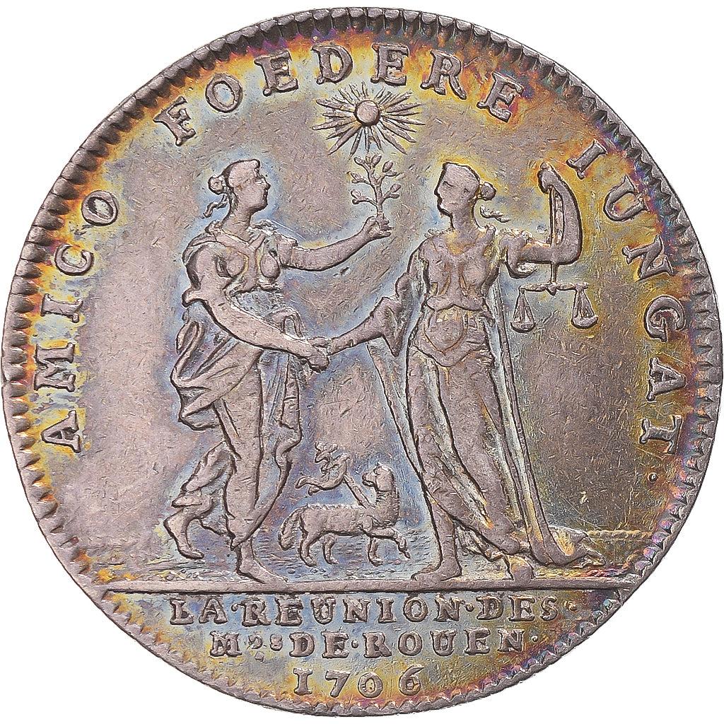 Frankreich, betaalpenning, Louis XIV, Corporations, La Réunion des Marchands de