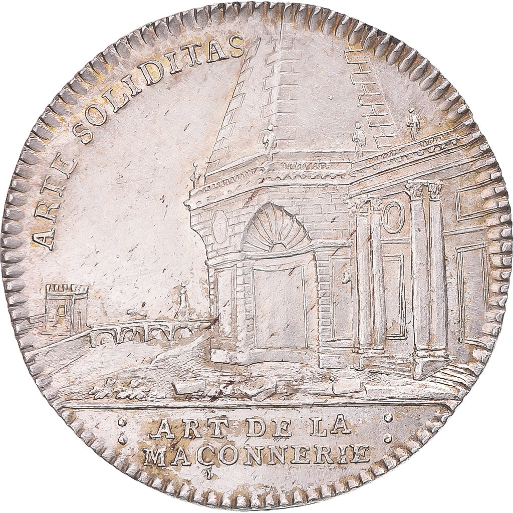 Francja, Token, Corporation, Maçonnerie, AU(50-53), Srebro, Feuardent:5274