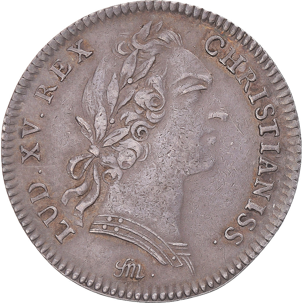 Frankreich, betaalpenning, Louis XV, Corporation, Orfèvres, 1754, SS, Silber