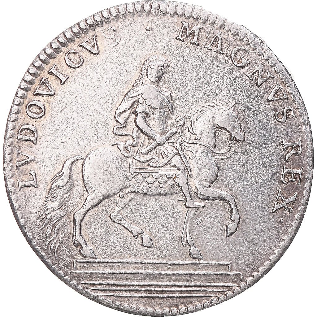 Frankreich, betaalpenning, Louis XIV, La ville de Paris, SS, Silber