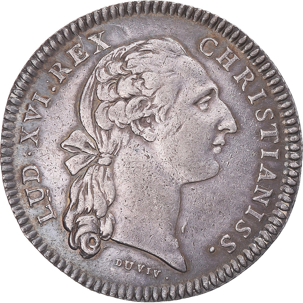 Francia, ficha, Louis XVI, Chirurgie, Assistance publique, 1776, BB, Argento