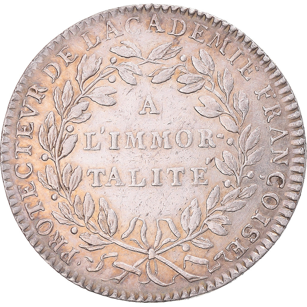 Frankreich, betaalpenning, Louis XVI, Académie Française, 1785, SS, Silber
