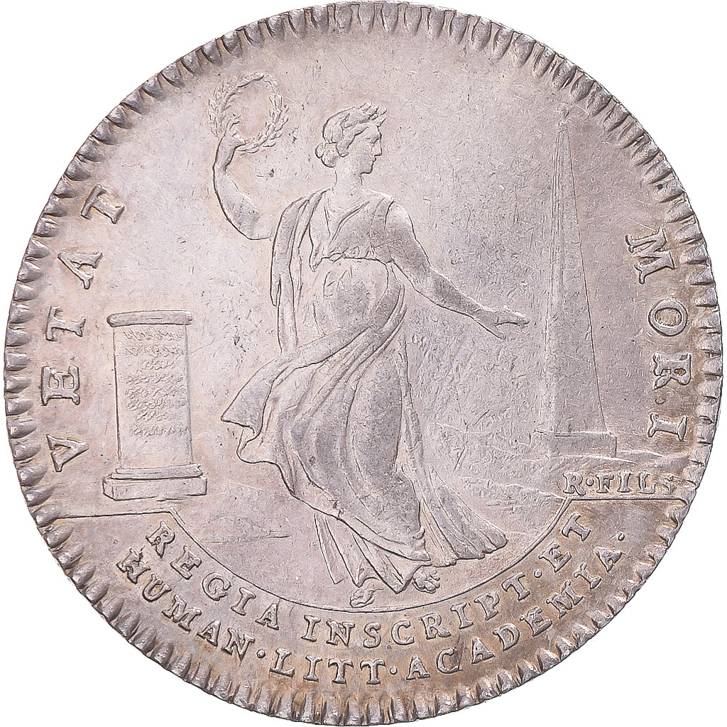 Frankreich, betaalpenning, Louis XV, Académie royale des Inscriptions et