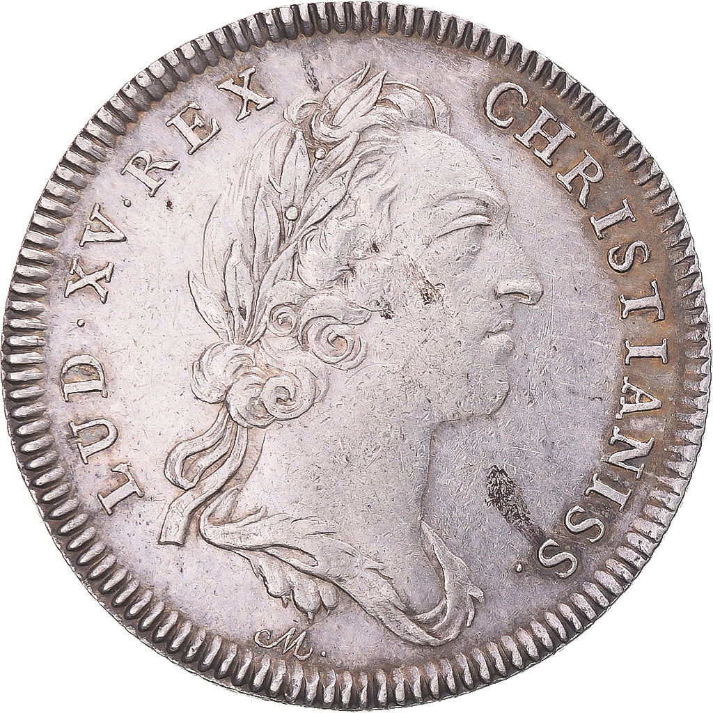 France, Token, Louis XV, Académie Royale des Sciences, 1752, EF(40-45), Silver