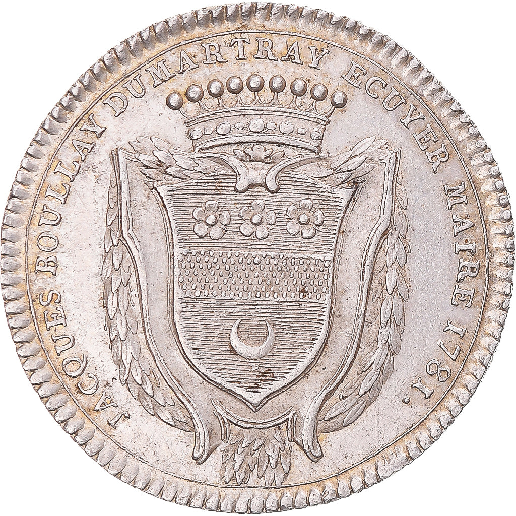 Frankreich, betaalpenning, Anjou, Jacques Boullay du Martray, maire d’Angers