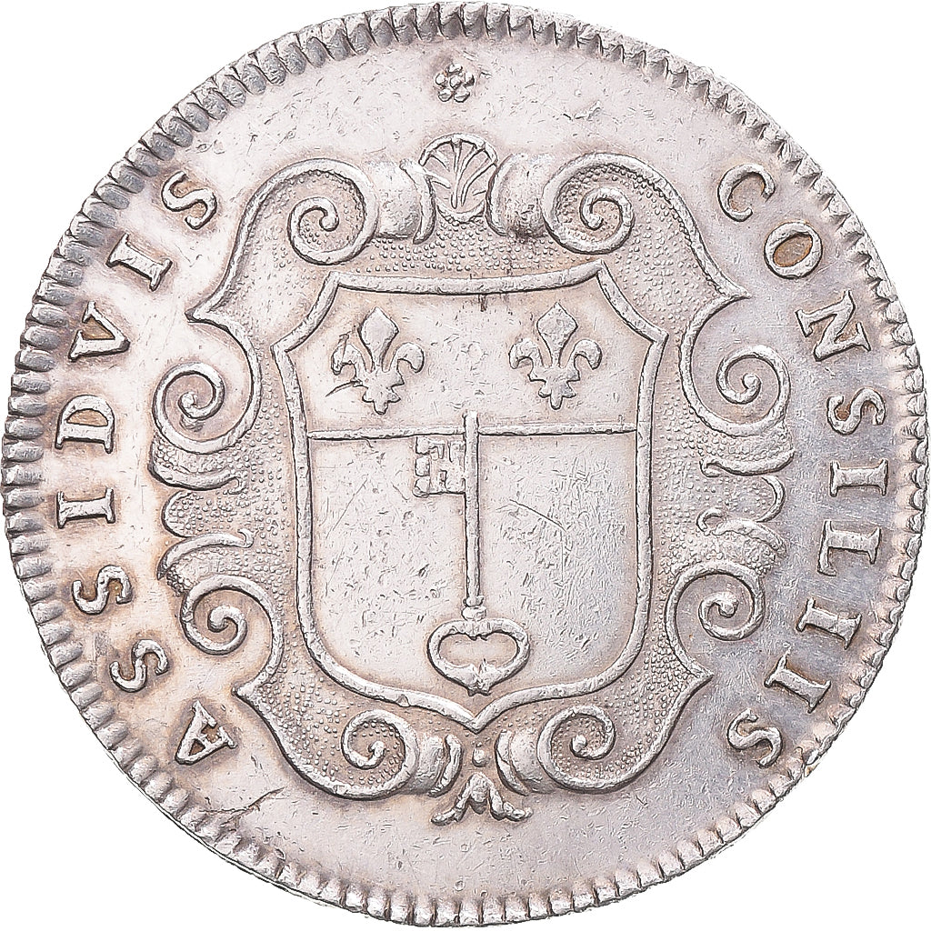 France, Jeton, Louis XIV, Anjou, Noblesse, Ville d'Angers, 1709, TTB+, Argent