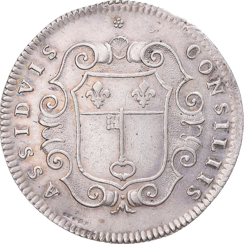 France, Jeton, Louis XV, Anjou, Noblesse, Ville d'Angers, TTB+, Argent