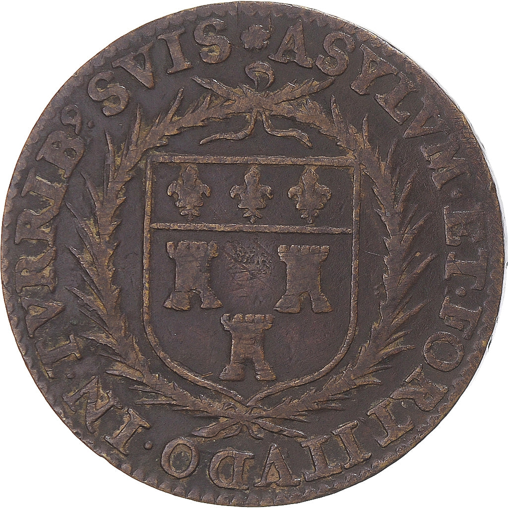 Frankreich, betaalpenning, Touraine, Jean Leblanc, maire de Tours, 1619, SS