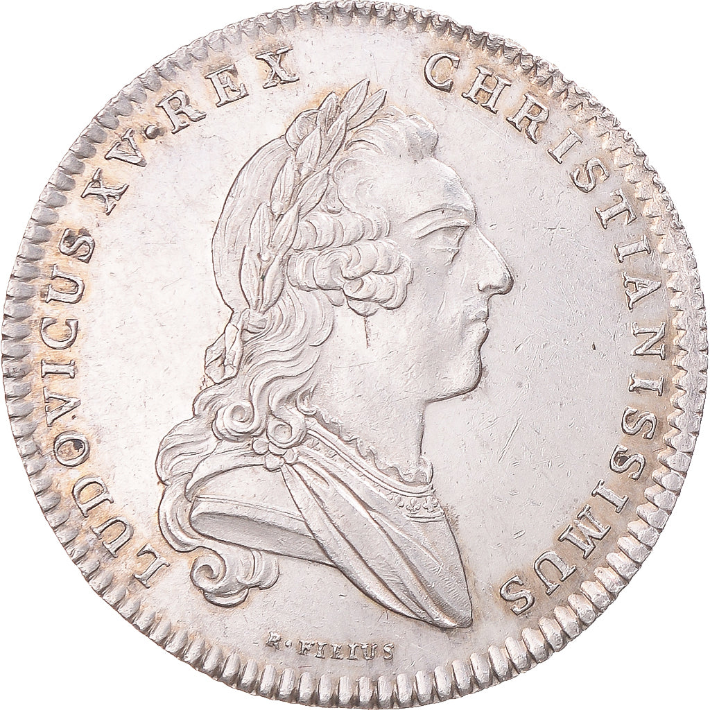 Frankreich, betaalpenning, Louis XV, États de Bretagne, Nantes, 1760, SS+