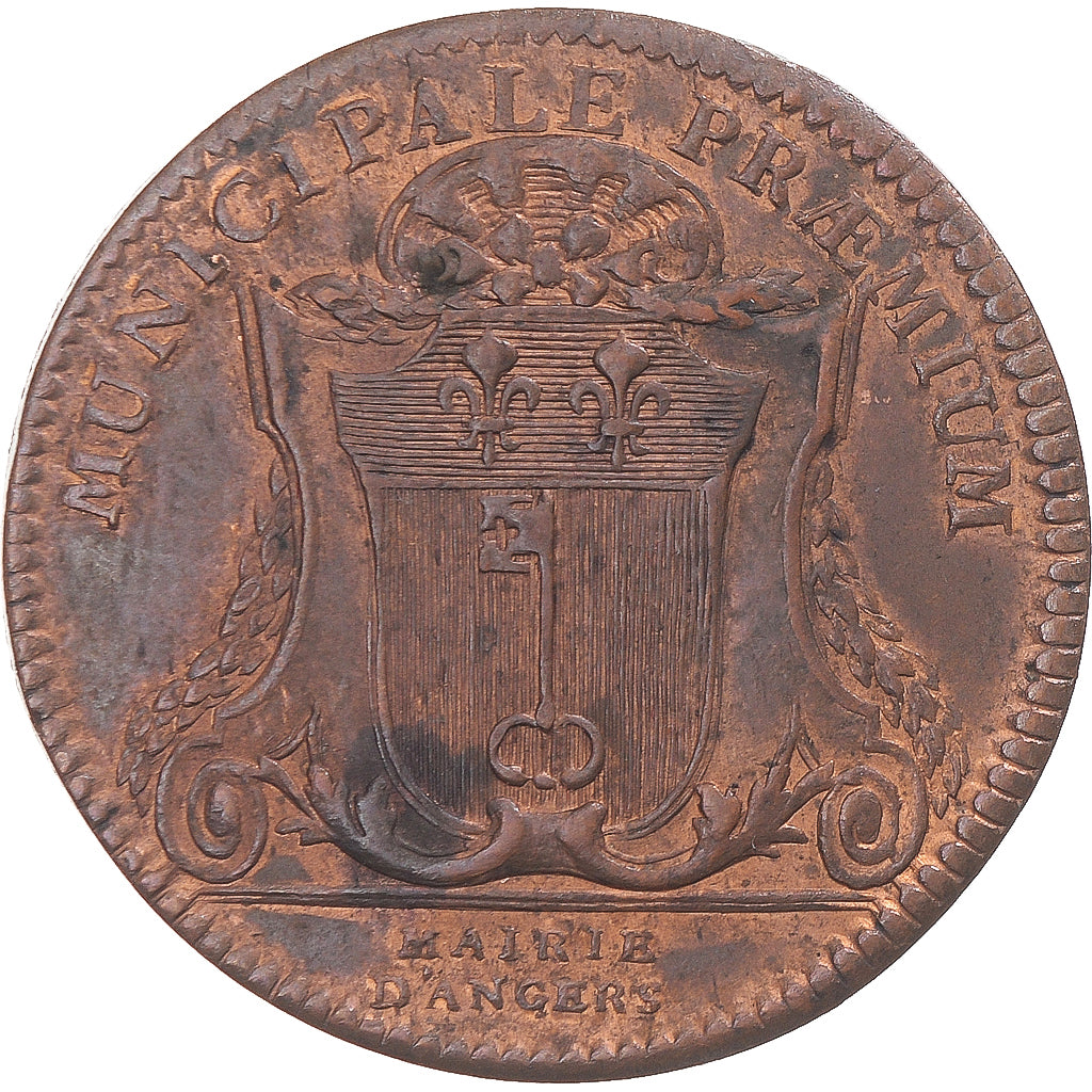 Frankreich, betaalpenning, Anjou, Jean-François Allard, maire d’Angers, 1777