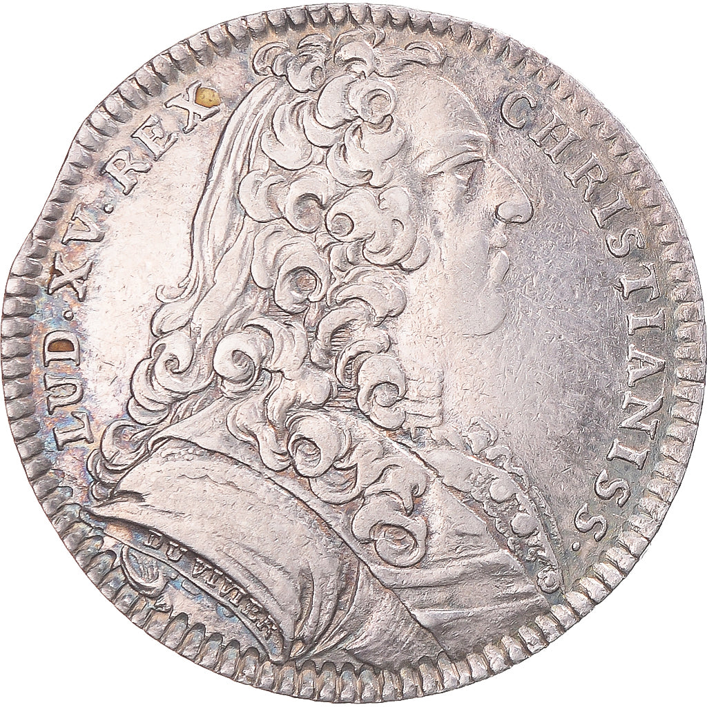 Frankreich, betaalpenning, Louis XV, États de Bretagne, Rennes, 1738, SS