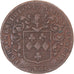França, Token, Anjou, François Raymbauld, 1701, EF(40-45), Cobre
