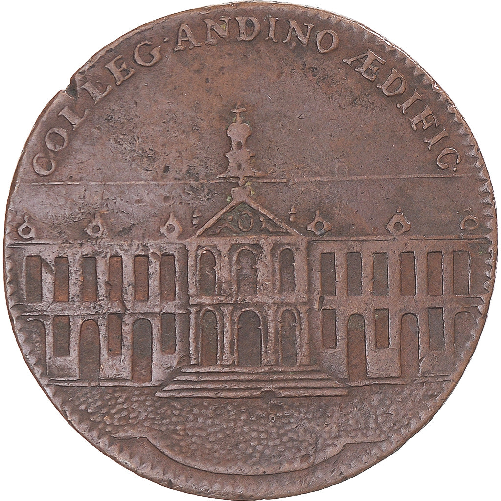 França, Token, Anjou, François Raymbauld, 1701, EF(40-45), Cobre