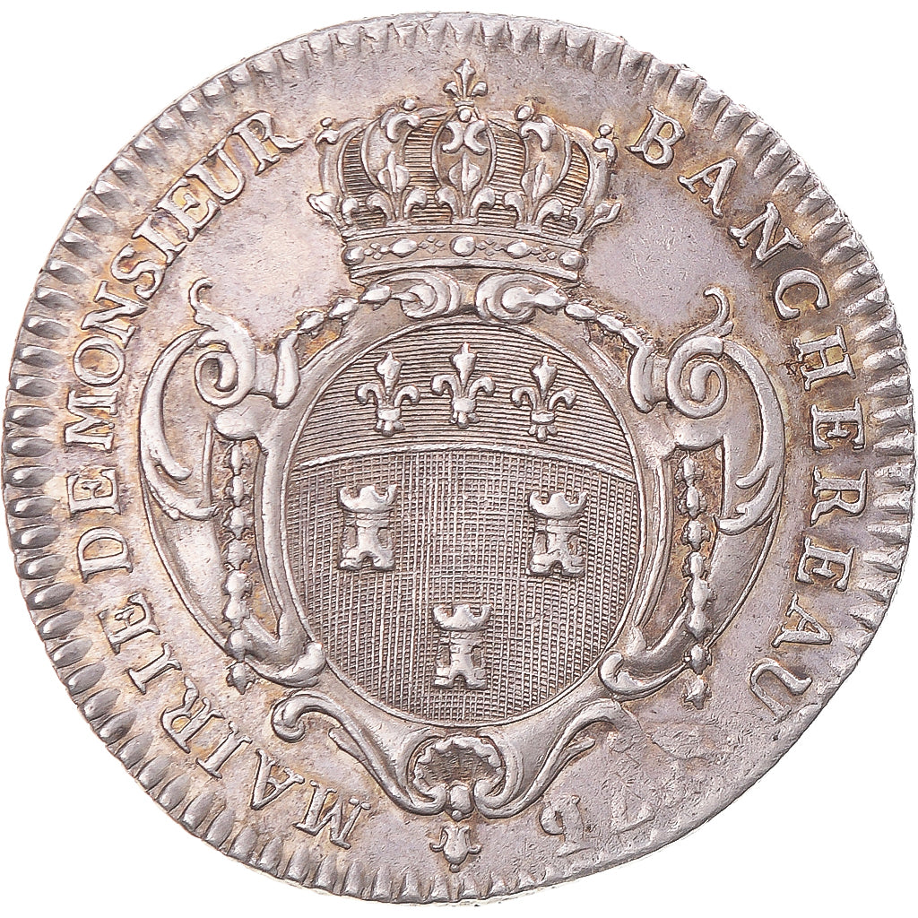 Frankreich, betaalpenning, Touraine, Michel Banchereau, maire de Tours, 1776/1