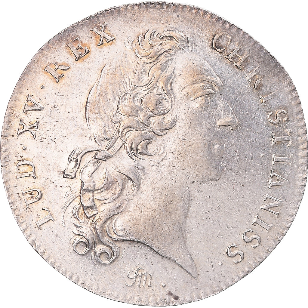 Francia, ficha, Louis XV, Juges et Consuls de Sens, 1766, BB+, Argento