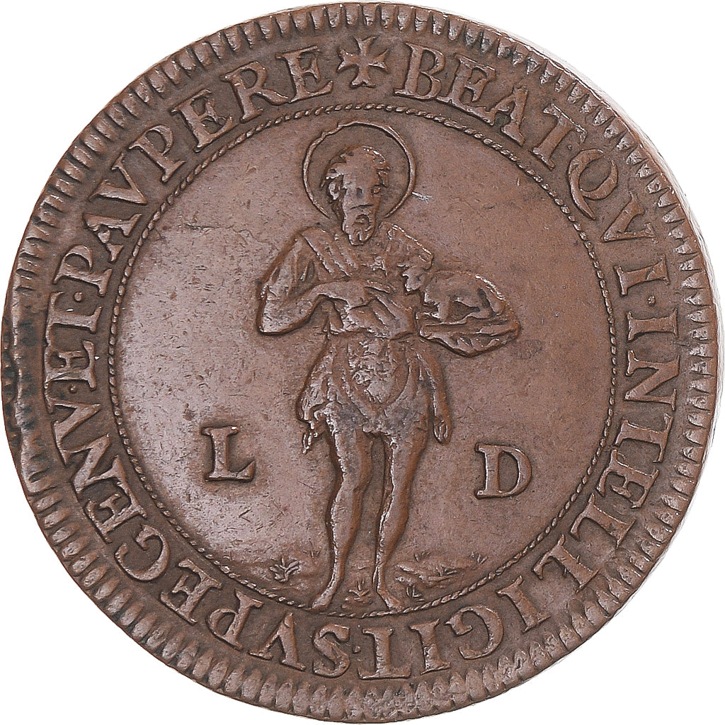 Francja, Token, Église Saint-Jean en Grève, François de Raisse, EF(40-45)