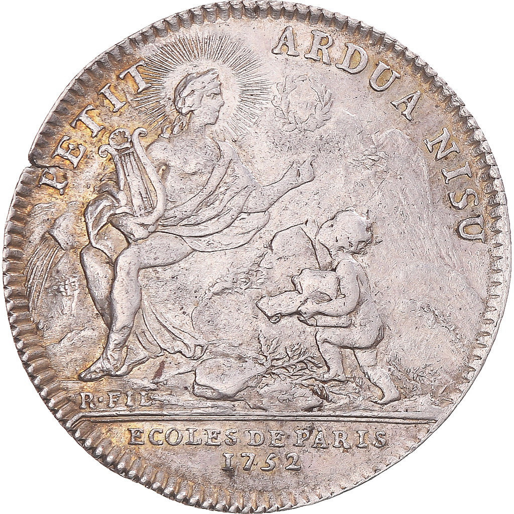 Francia, ficha, Université de Paris, Écoles de Paris, 1752, BB, Argento