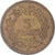 Moneda, Francia, Lavrillier, 5 Francs, 1946, Castelsarrasin, MBC, Aluminio -