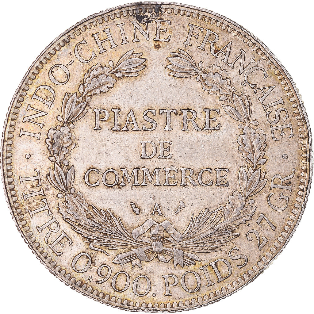 Monnaie, Indochine française, Piastre, 1924, Paris, TTB, Argent, KM:5a.1