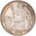 Coin, FRENCH INDO-CHINA, 50 Cents, 1936, Paris, AU(55-58), Silver, KM:4a.2