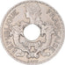 French Indo-China, 5 Cents, 1938, Paris, Copper-nickel, AU(55-58)