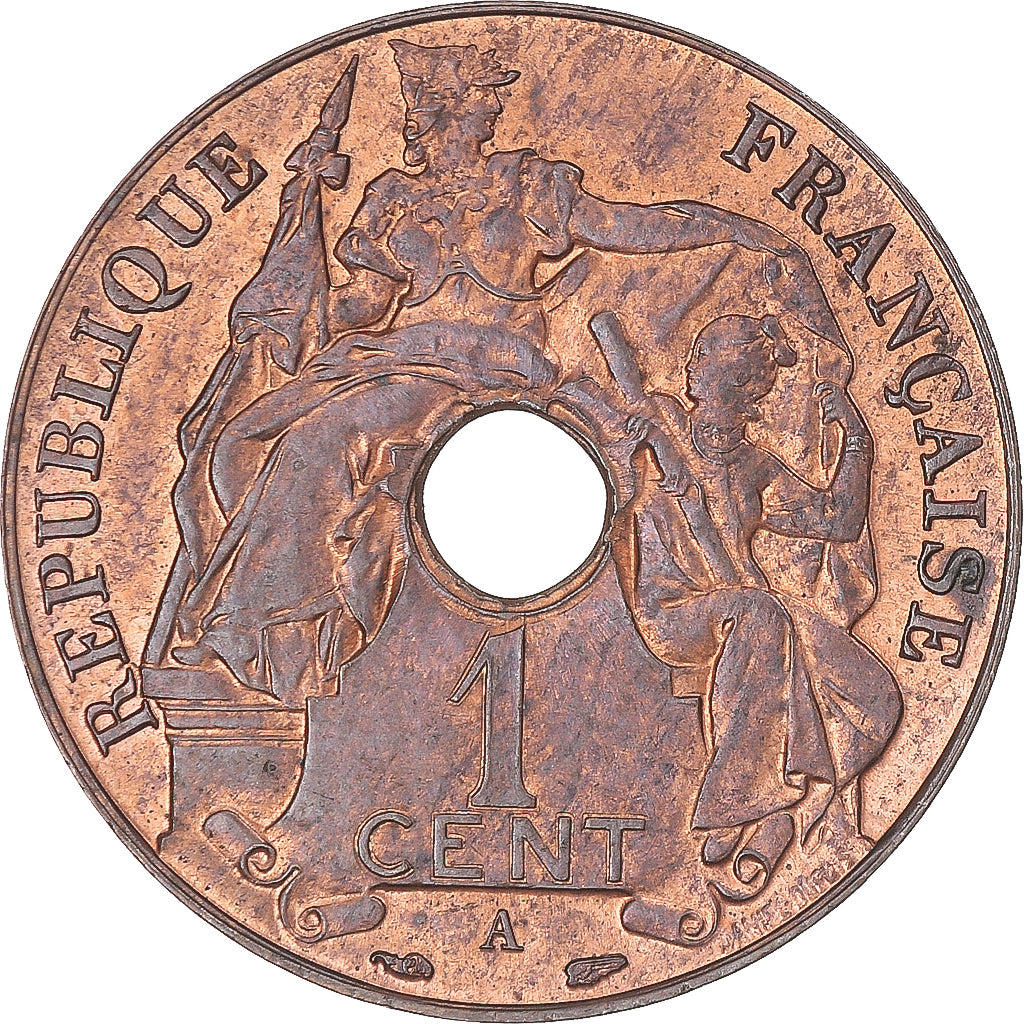 Monnaie, Indochine française, Cent, 1938, Paris, SUP, Bronze, KM:12.1