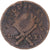 Coin, Guadeloupe, Louis XV, 1/4 escalin, 1793, Paris, Countermarked RF