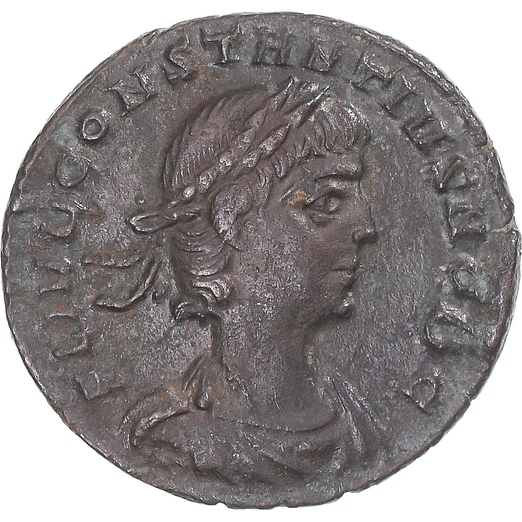 Moneta, Constantius II, Follis, 324-337, Constantinople, BB, Bronzo