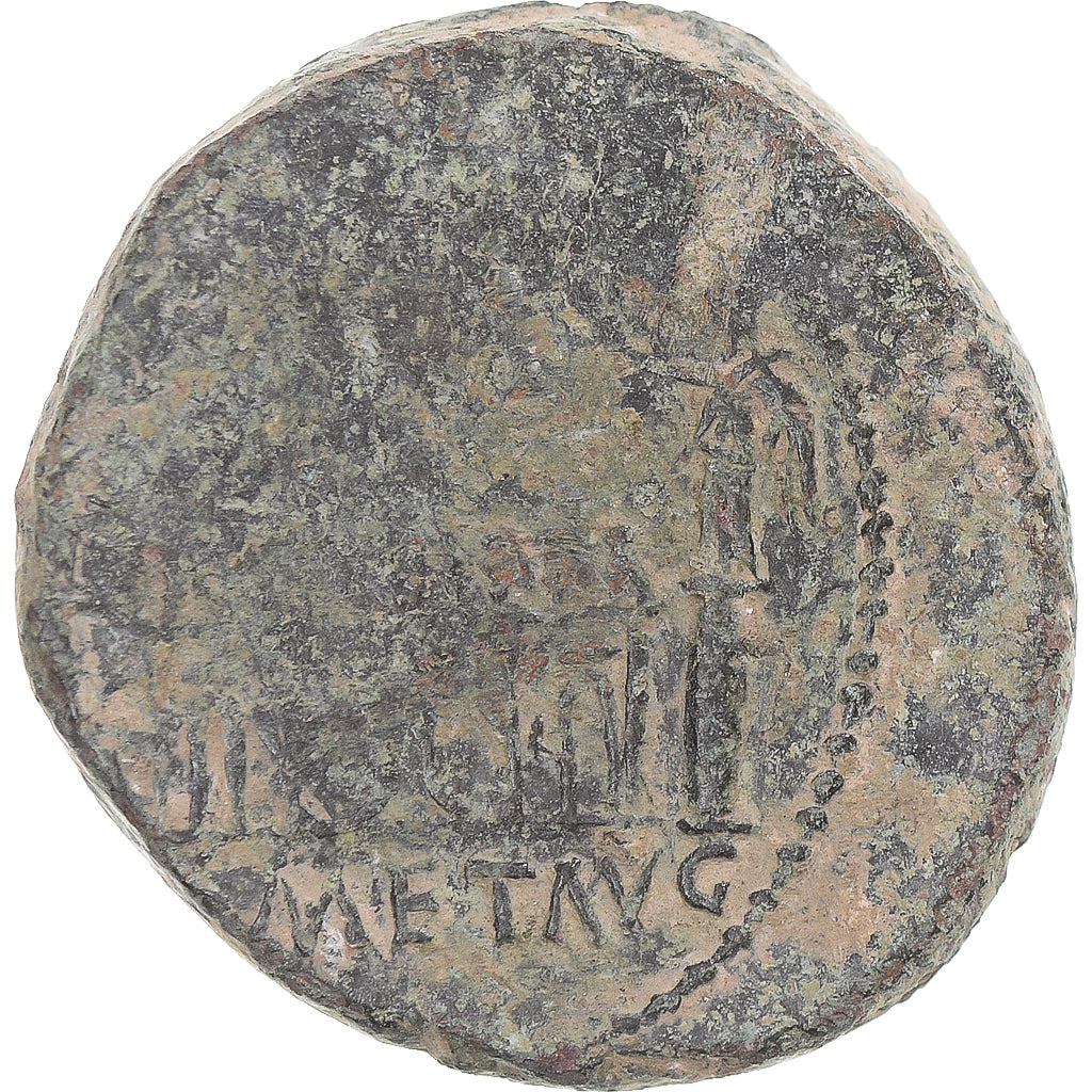 Moneta, Augustus, As, 15-10 BC, Lugdunum, B+, Bronzo, RIC:230