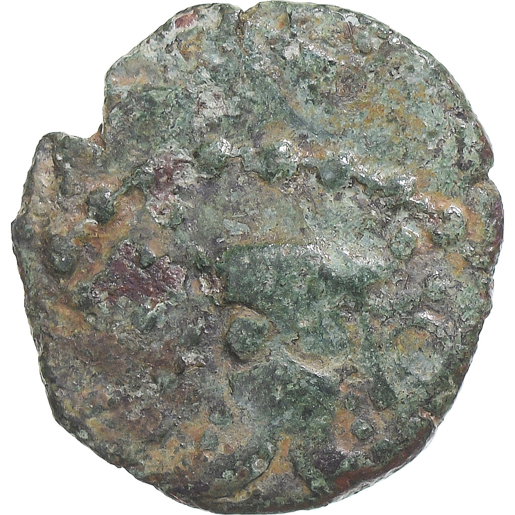 Moeda, Atrebates, Bronze CAITIO/AMANDI, 1st century BC, VF(20-25), Bronze